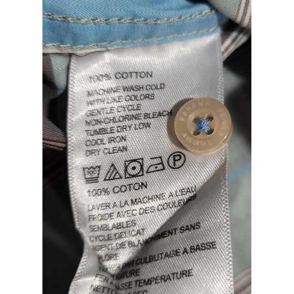 Tommy Bahama Sahara Sun Fade Island Crafted Plaid Dust Gray $128 MSRP Aloha NWOT - Picture 12 of 12